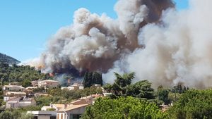 Incendie La Garde